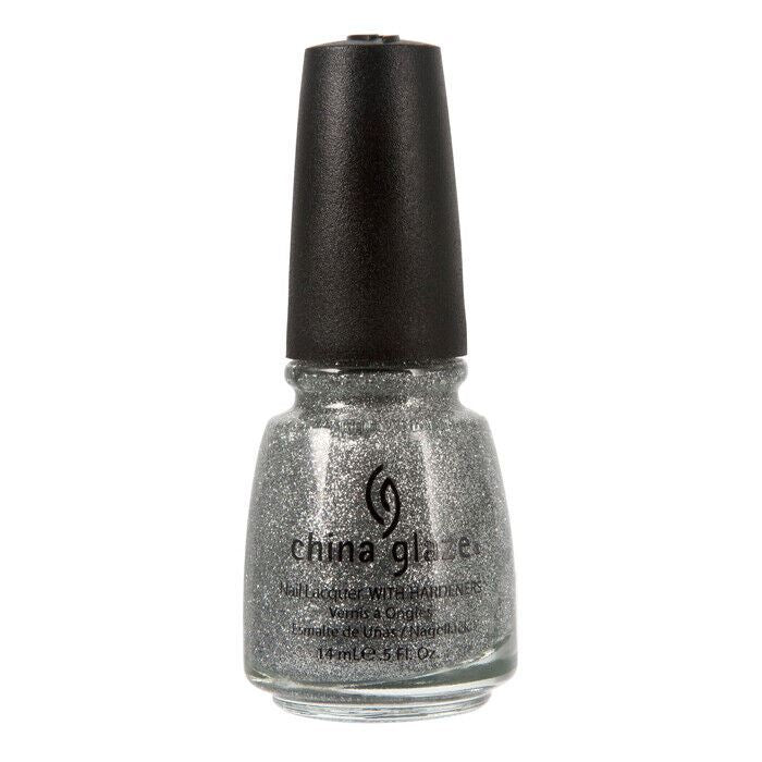 China Glaze Silver Lining #80426 Glitter Top Coat Nail Polish