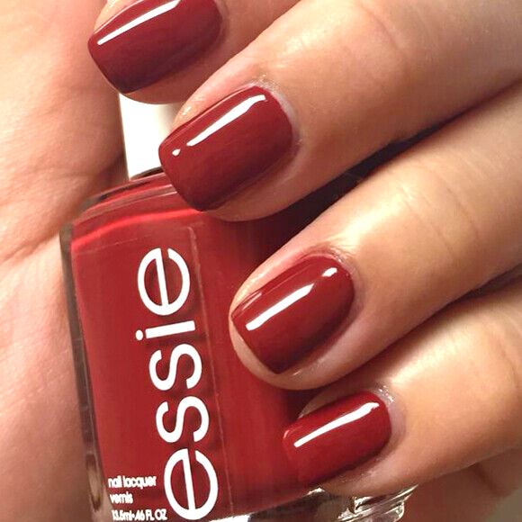 Essie With The Band Red Creme Nail Polish