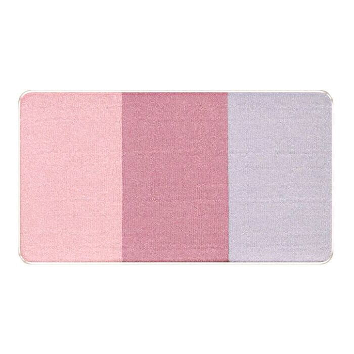 Inglot Freedom System #109 FEBulous! Face Eyes Body Highlighter Trio. Can also be used as an eyeshadow. Palette contains shades/colours in pink, purple and blue.