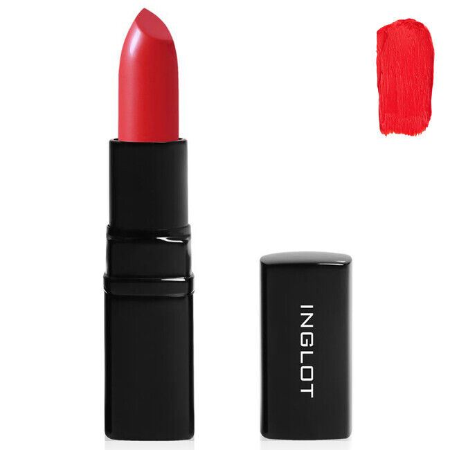 Inglot #424 Matte Red Lipstick