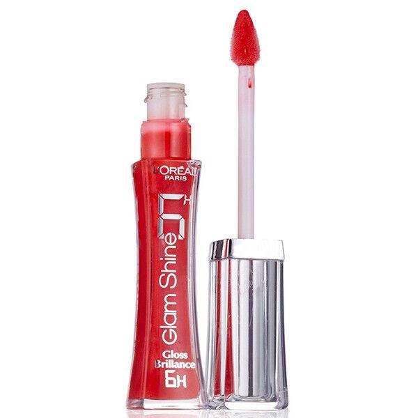 L'Oreal Glam Shine 6H Lip Gloss in Absolutely Red