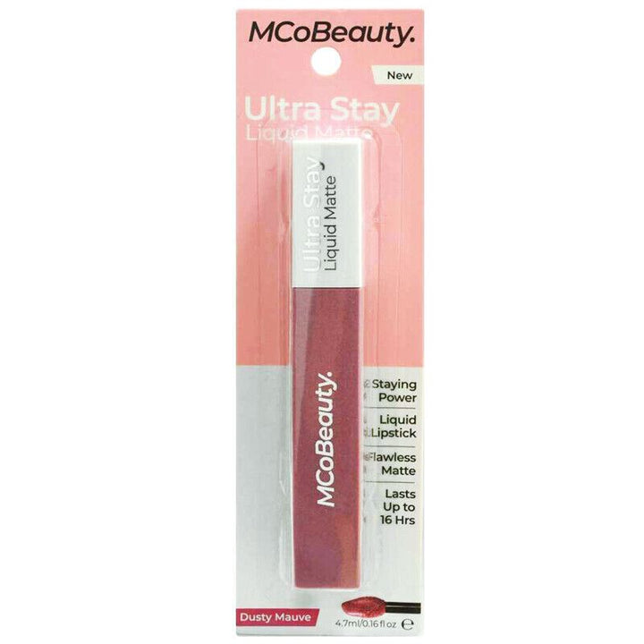 MCoBeauty Ultra Stay Liquid Matte Lipstick in Dusty Mauve