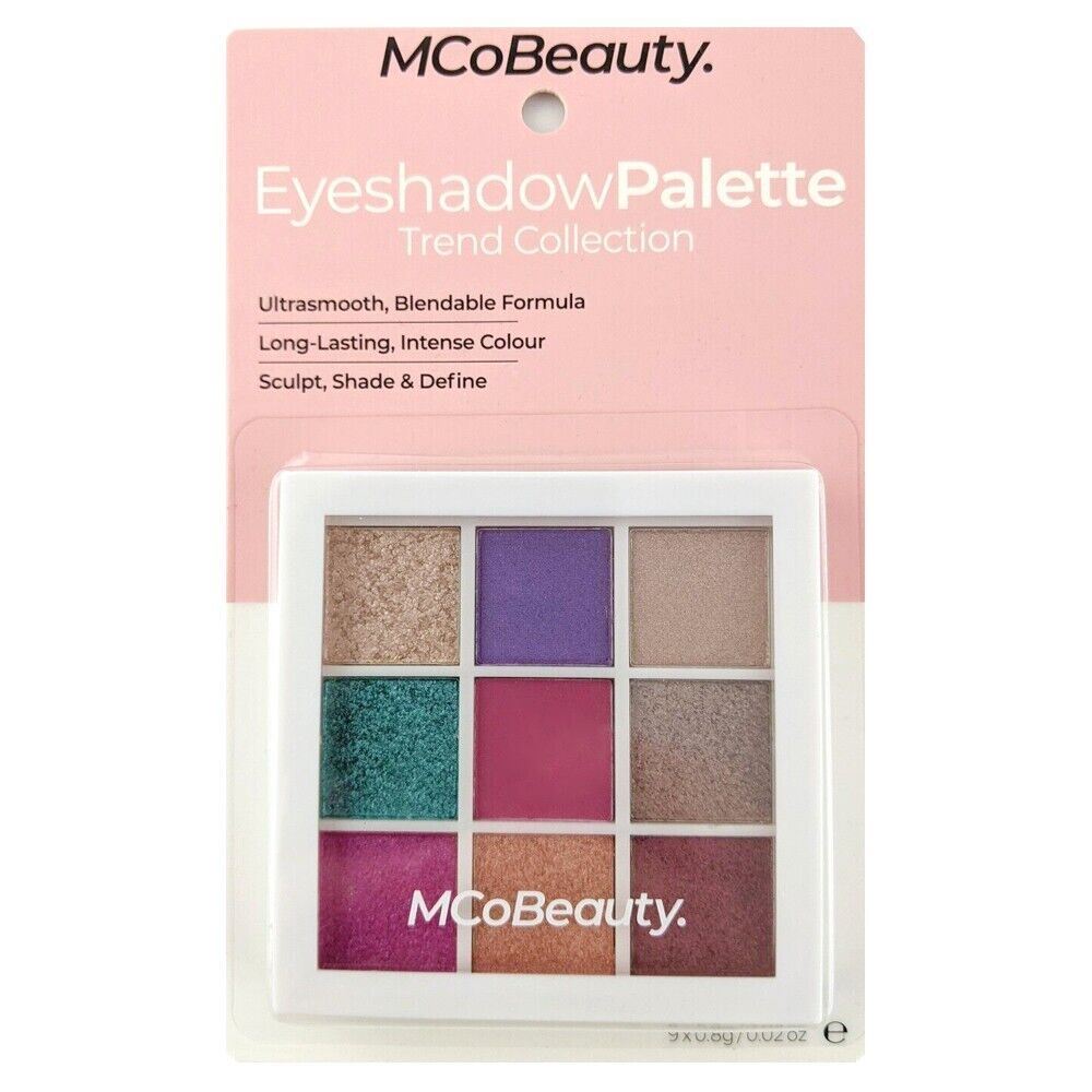 MCoBeauty Trend Collection Eye Shadow Palette Nine Shades of Eyeshadow