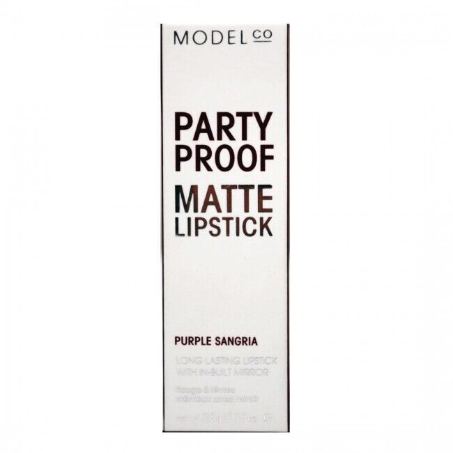ModelCo Party Proof Matte Lipstick in Purple Sangria