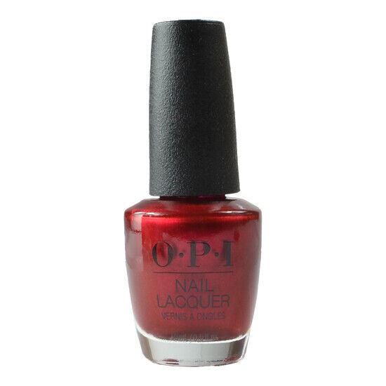 OPI A Little Guilt Under The Kilt Red Shimmer Nail Polish from the OPI Scotland Collection