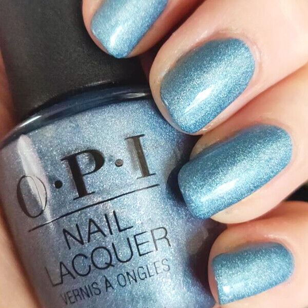 OPI Angels Flight To Starry Nights Blue Holo Shimmer Nail Polish