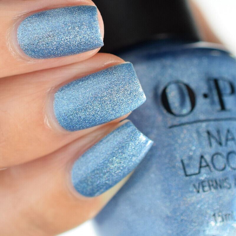 OPI Angels Flight To Starry Nights Blue Holographic Shimmer Nail Polish