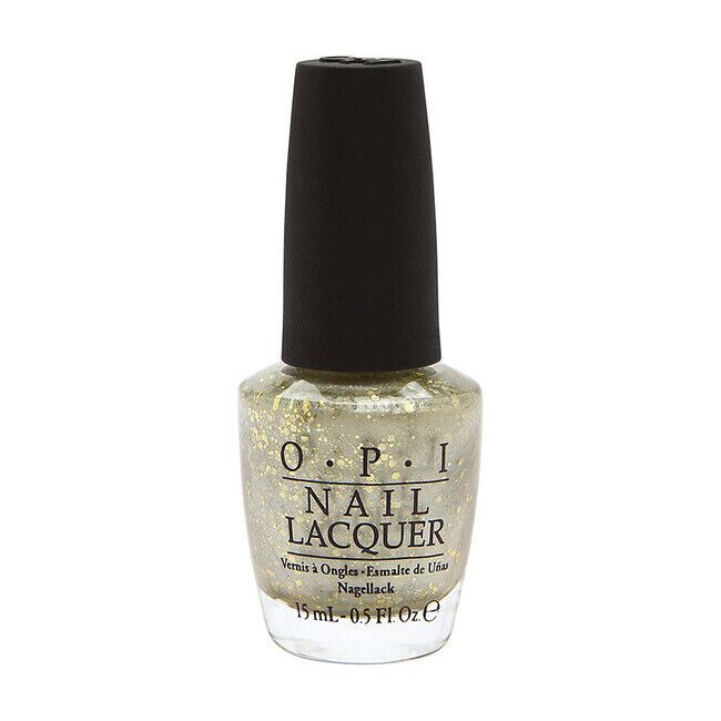 OPI Baroque... But Still Shopping! Soft Gold Glitter Nail Polish from the OPI Venice Collection