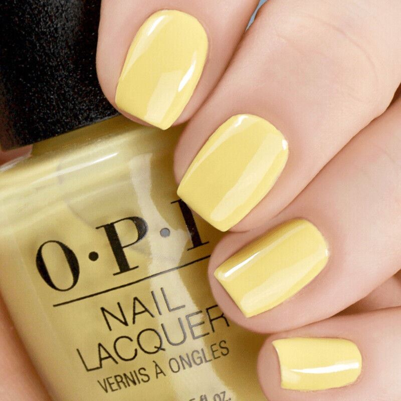 OPI Bee-Hind The Scenes Yellow Creme Nail Polish from the OPI Hollywood Collection