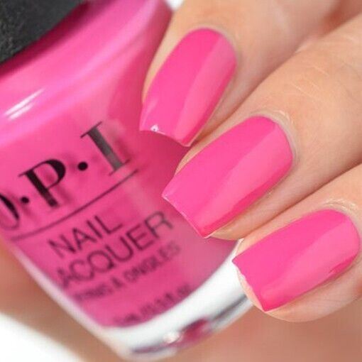 OPI Big Bow Energy Bright Pink Creme Nail Polish. OPI Product Code: HRN03