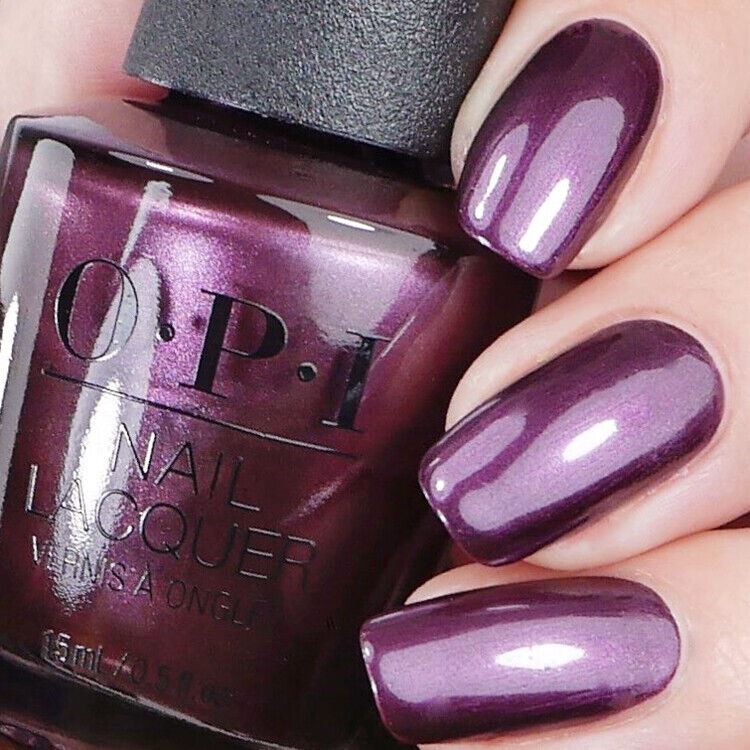 OPI Boys Be Thistle-ing At Me Purple Shimmer Nail Polish