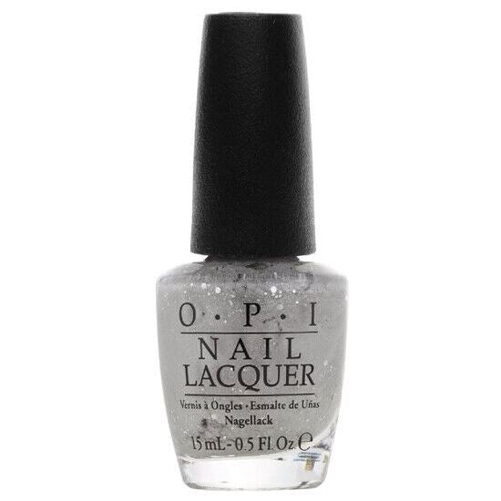 OPI By The Light Of The Moon Silver Glitter Nail Polish from the Starlight Collection. OPI Item Product Code HRG41