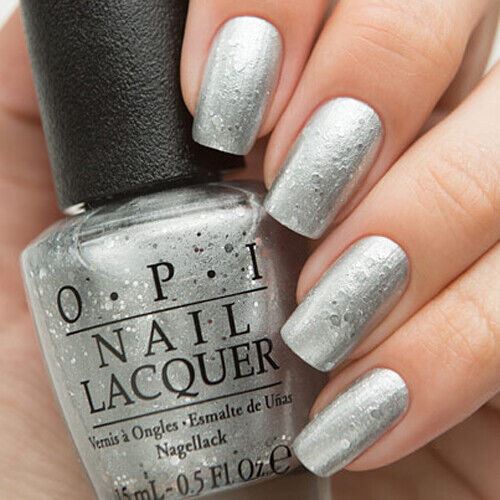 OPI By The Light Of The Moon Silver Glitter Nail Polish from the Starlight Collection. OPI Item Product Code HRG41