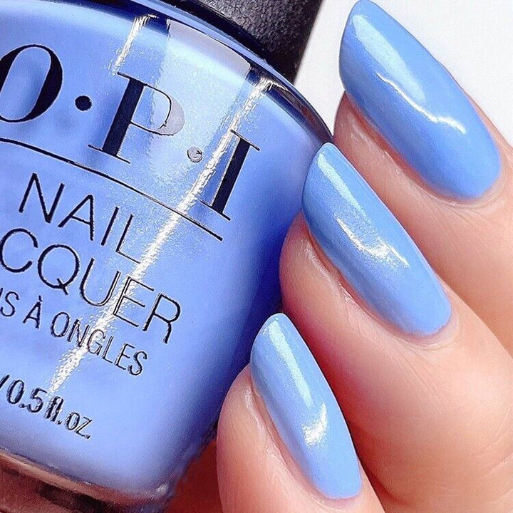 OPI Can't CTRL Me Blue Shimmer Nail Polish from the OPI x XBOX Collection