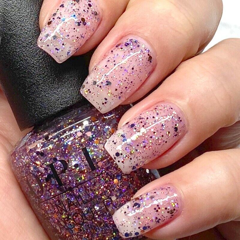 OPI Confetti Ready Glitter Nail Polish Top Coat from the OPI Celebration (Holiday) Collection. OPI Item Product Code HRN14