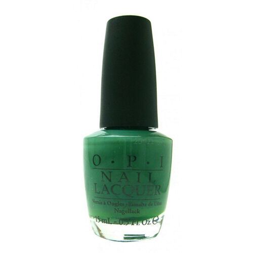 OPI Don't Mess With OPI Green Creme Nail Polish from the OPI Texas Collection. OPI Product Code NLT11