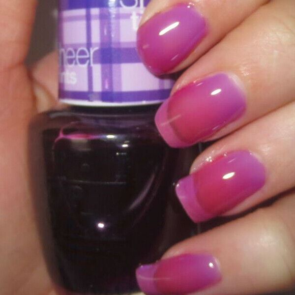 OPI Don't Violet Me Down Purple Sheer Tints Top Coat Nail Polish