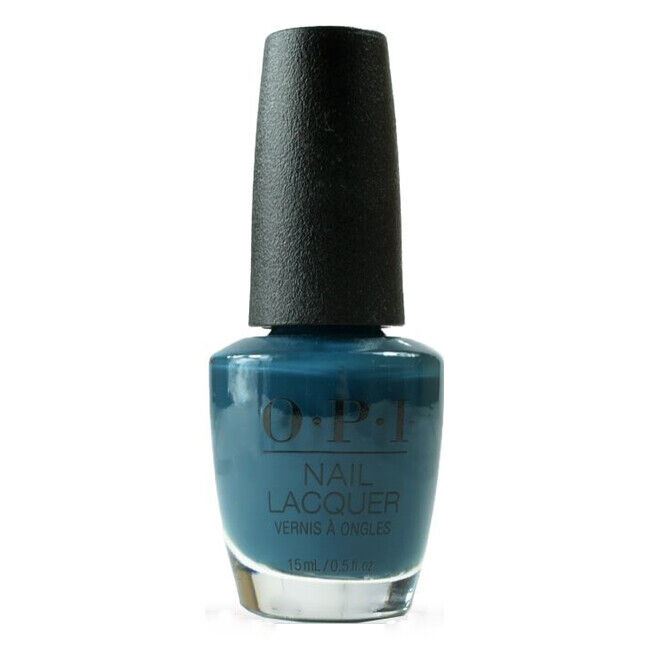 OPI Drama At La Scala Dark Teal Creme Nail Polish from the OPI Muse of Milan Collection