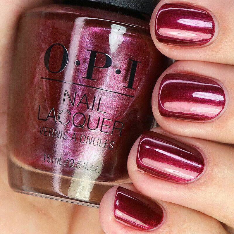 OPI Dressed to the Wines Shimmer Nail Polish from the OPI Shine Bright Collection. OPI Item Product Code HRM04