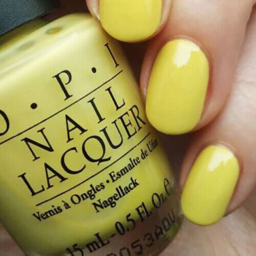 OPI Fiercely Fiona Yellow Creme Nail Polish from the OPI Shrek Forever After Collection