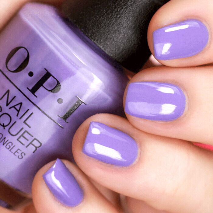 OPI Galleria Vittorio Violet Purple Shimmer Nail Polish from the OPI Muse of Milan Collection