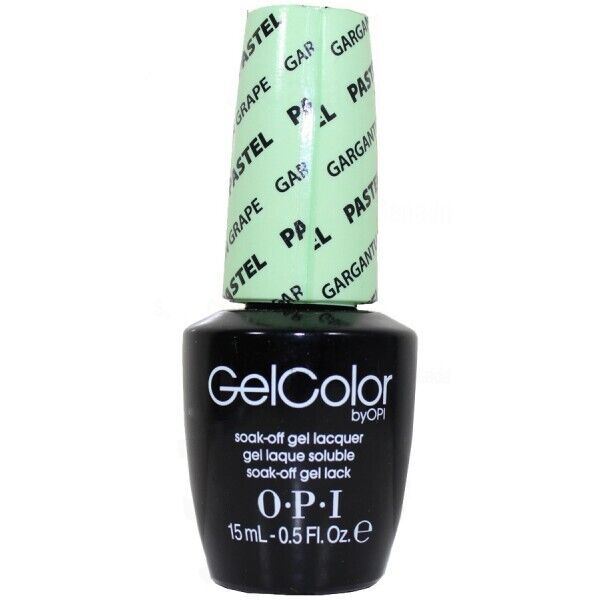 OPI GelColor Soak-Off Gel Nail Lacquer in Gargantuan Green Grape (Pastel Version)