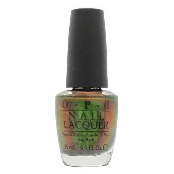 OPI Green On The Runway DuoChrome Nail Polish from the OPI Coca-Cola (Coke) Collection. OPI Item Product Code NLC18
