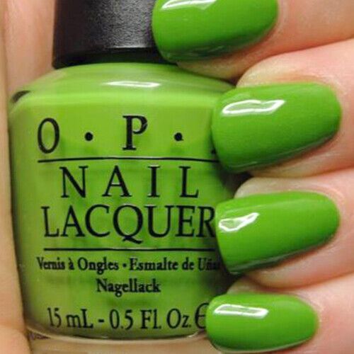 OPI Green-wich Village Green Nail Polish from the 2008 OPI Mod About Brights Collection. OPI Item Product Code NLB69