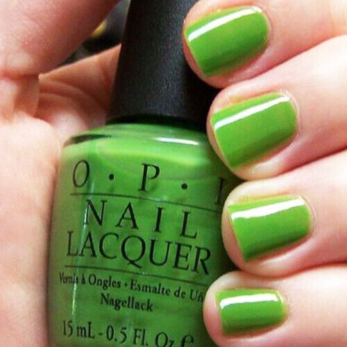 OPI Green-wich Village Green Nail Polish from the 2008 OPI Mod About Brights Collection. OPI Item Product Code NLB69
