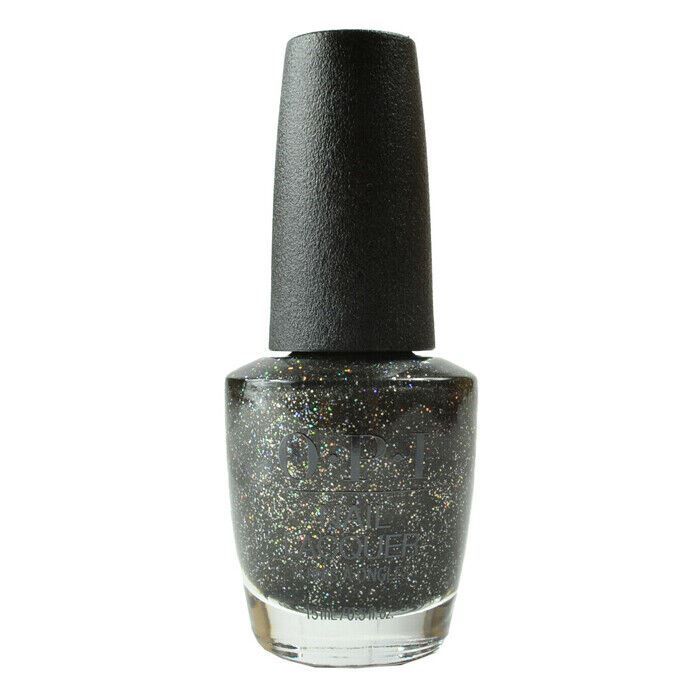 OPI Heart and Coal Holographic Glitter Nail Polish from the OPI Shine Bright Holiday Collection. OPI Item Product Code HRM12