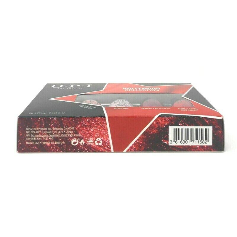 OPI Hollywood Collection Mini Boxed Set of 4 x 3.75ml Nail Polishes