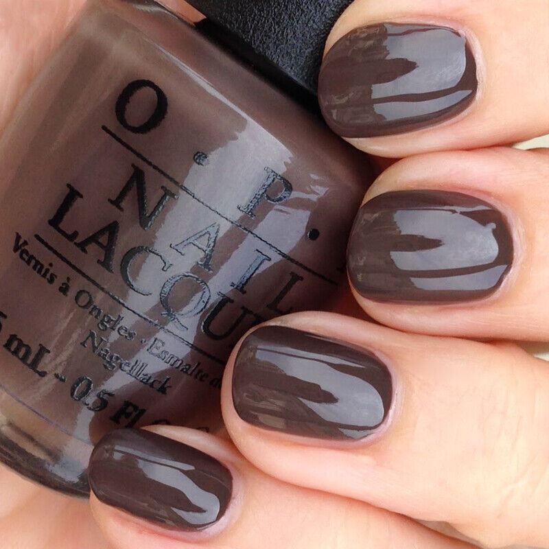 OPI Nail Lacquer in How Great is Your Dane? Brown Creme Polish