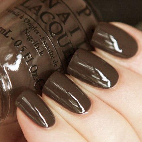 OPI How Great is Your Dane? Brown Creme Nail Polish