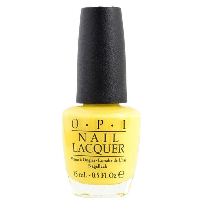 OPI I Just Can't Cope-Acabana Yellow Creme Nail Polish from the OPI Brazil Collection 2014. OPI Item Product Code NLA65