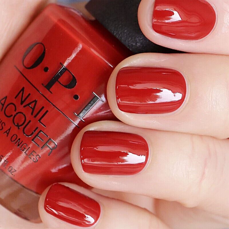 OPI I Love You Just Be-Cusco Red Creme Nail Polish from the OPI Peru Collection. OPI Item Product Code NLP39