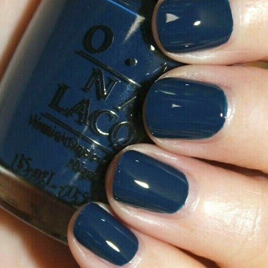 OPI I Saw You Saw We Saw Warsaw Dark Blue Nail Polish