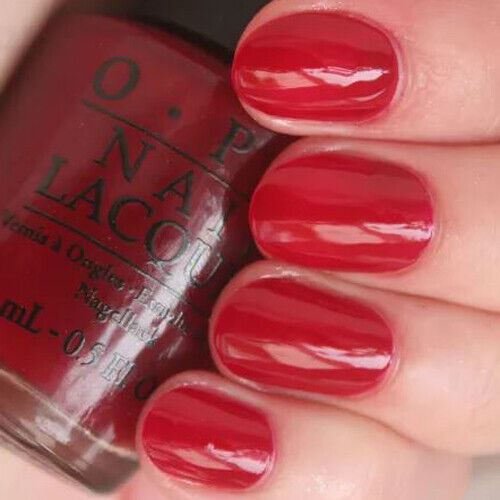 OPI In A Holidaze Red Nail Polish from the OPI x Gwen Stefani Holiday Collection 2014