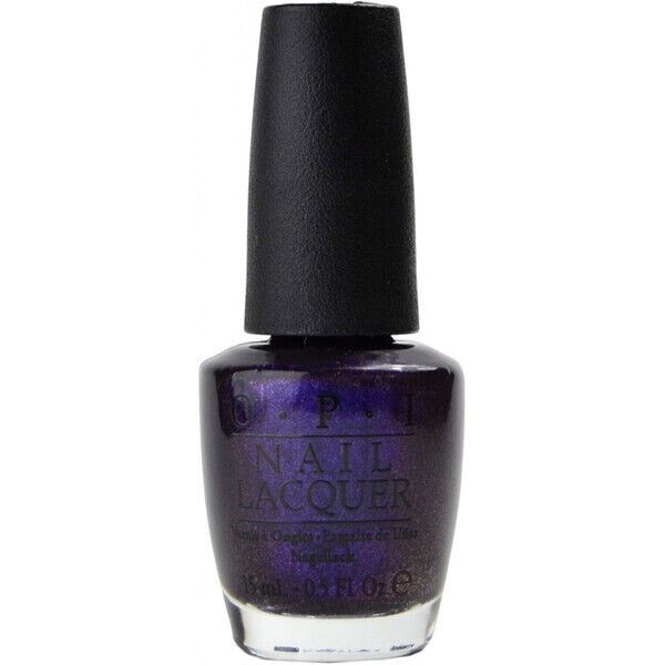 OPI Ink. Blue Purple Shimmer Nail Polish. OPI Product Code NLB61