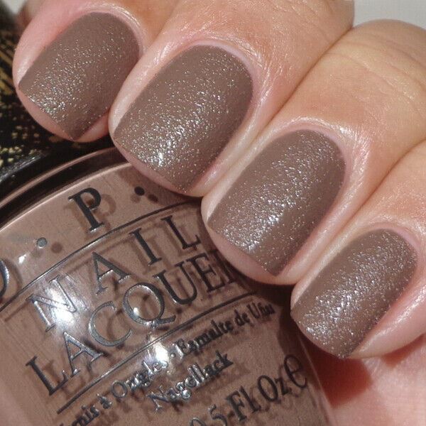 OPI It's All San Andreas's Fault Light Brown Liquid Sand Nail Polish from the OPI San Francisco Collection. OPI Item Product Code NLF65