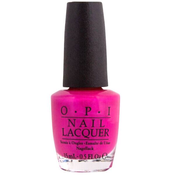 OPI La-Paz-Itively-Hot Pink Shimmer Nail Polish from the OPI South America Collection