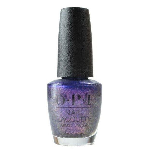 OPI Leonardo's Model Color Purple Shimmer Sparkle Nail Polish from the OPI Muse of Milan Collection