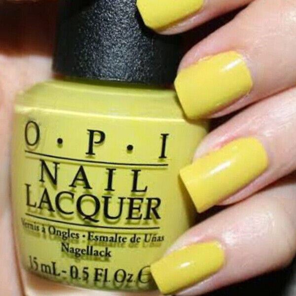 OPI Life Gave Me Lemons Citrus Yellow Nail Polish