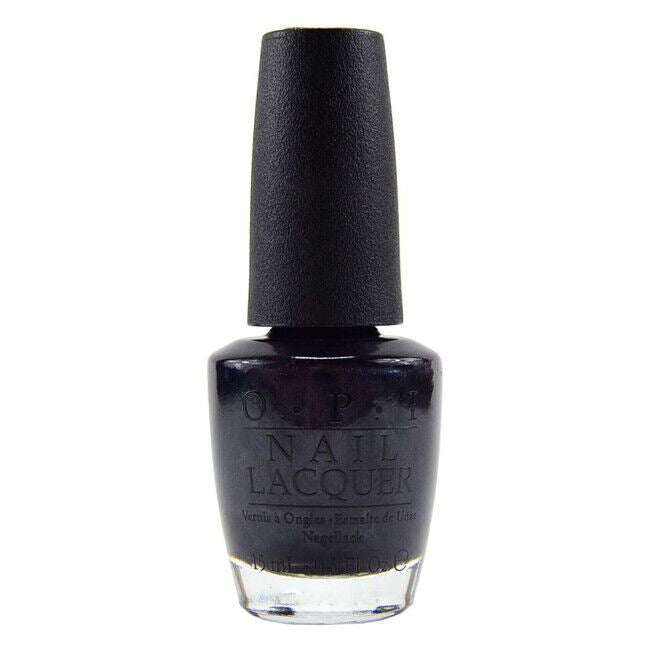 OPI Light My Sapphire Dark Blue Shimmer Nail Polish. OPI Item Product Code NLB60