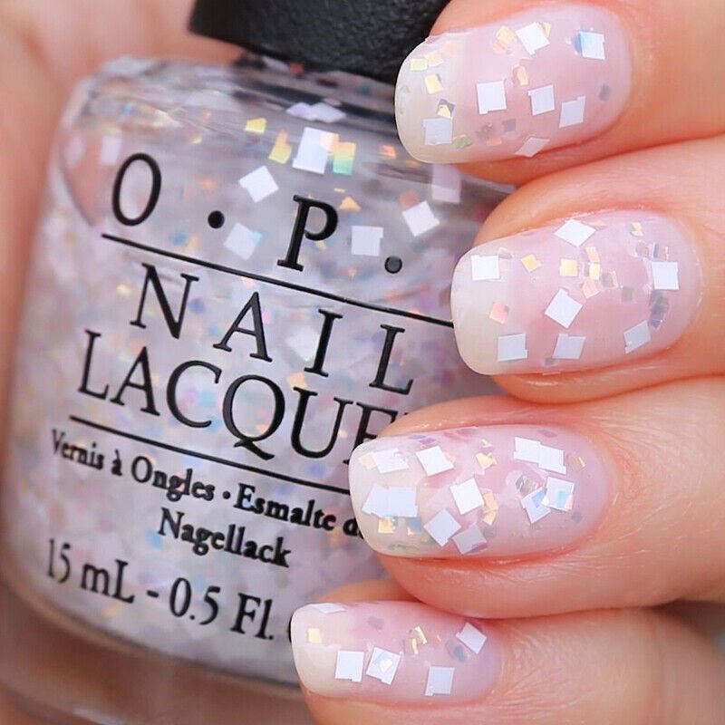 OPI Lights Of Emerald City Iridescent Glitter Nail Polish from the Oz The Great and Powerful Collection. OPI Item Product Code NLT56