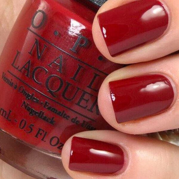 OPI Lost On Lombard Red Creme Nail Polish