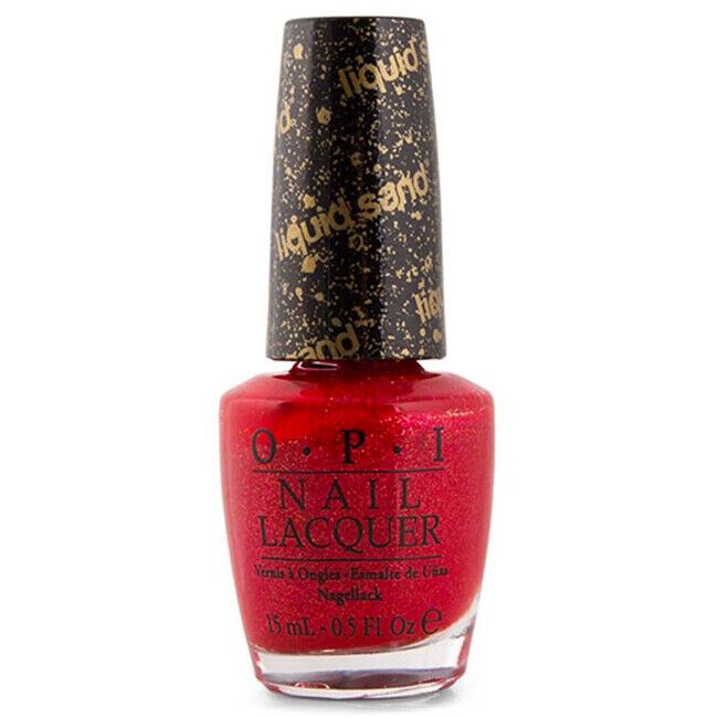 OPI Magazine Cover Mouse Glitter Liquid Sand Nail Polish from the OPI Couture de Minnie Collection. OPI Item Product Code NLM59