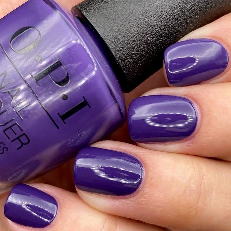 OPI Mariachi Makes My Day Purple Creme Nail Polish from the OPI Mexico City Collection