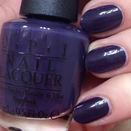 OPI Miss You-Niverse Dark Purple Creme Nail Polish from the OPI Miss Universe Collection