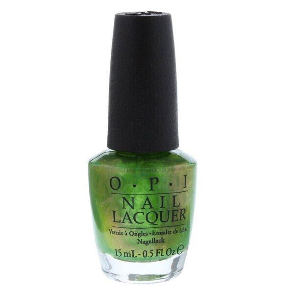 OPI  My Gecko Does Tricks Green Nail Polish from the OPI Hawaii Collection. OPI Product Code NLH66 