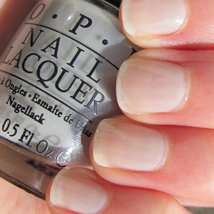 OPI My Pointe Exactly Sheer Grey Nail Polish Lacquer